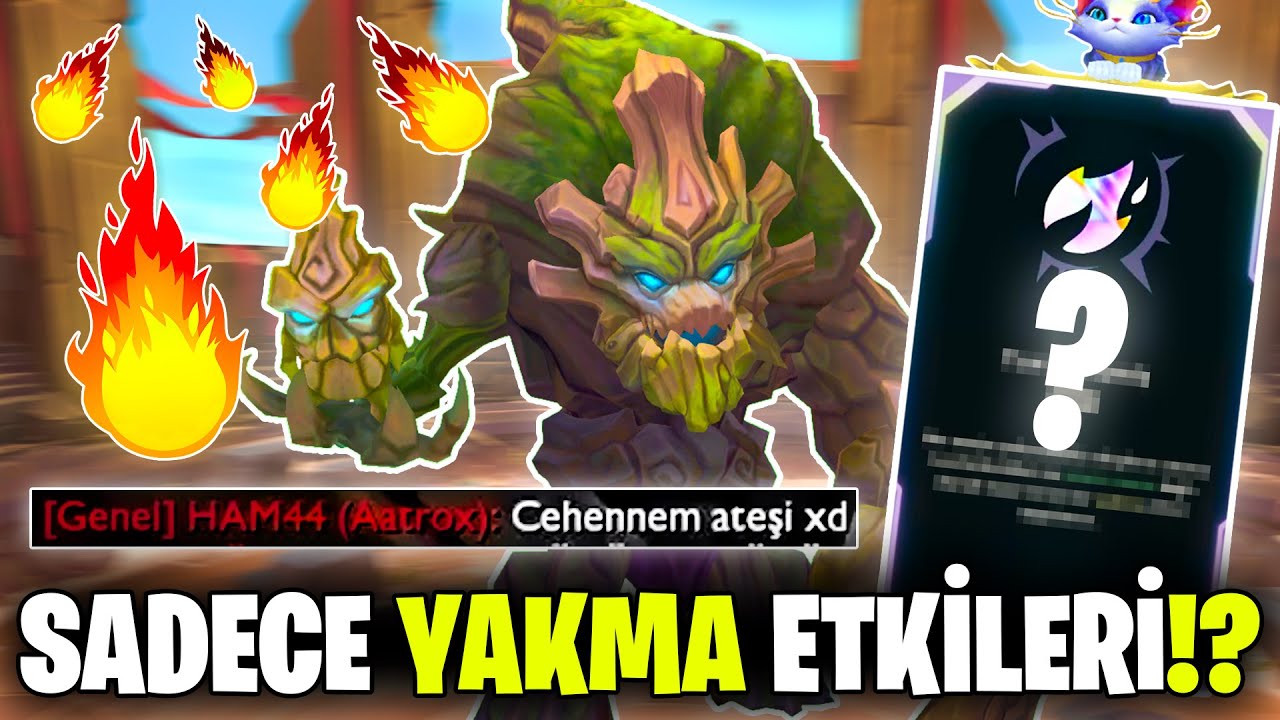 🔥 ARENADA NEDEN SADECE YAKMA ETKİSİ KASMALISINIZ!? 🔥