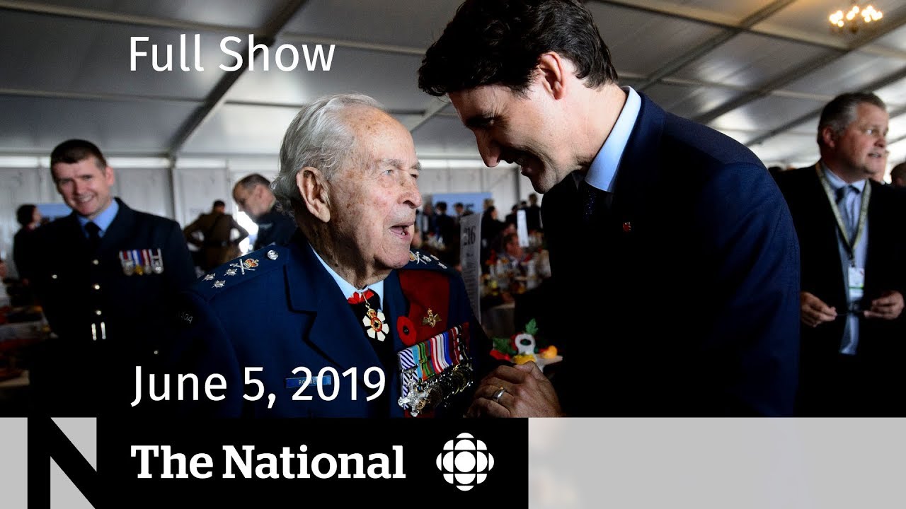 The National for June 5, 2019 &mdash; D-Day Anniversary, Microplastics, Raptors
