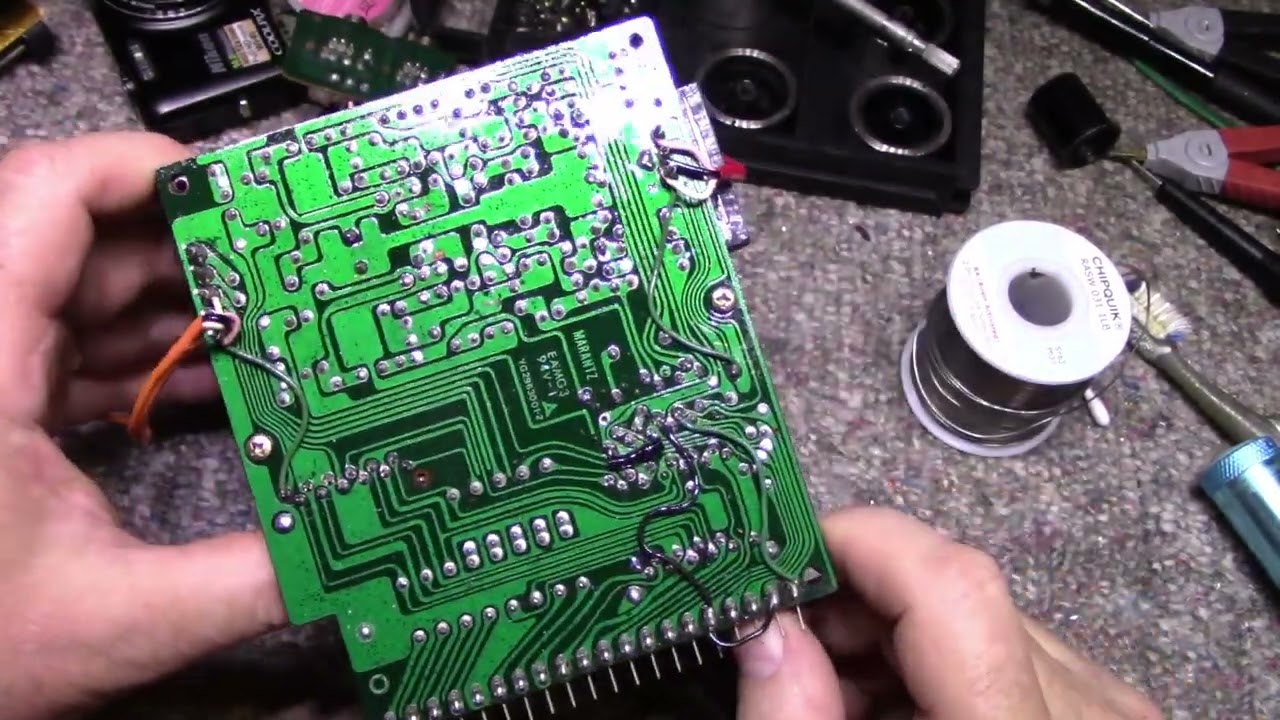 Marantz 1122DC Amplifier Repairs -  Part 1 (Ep. 188)