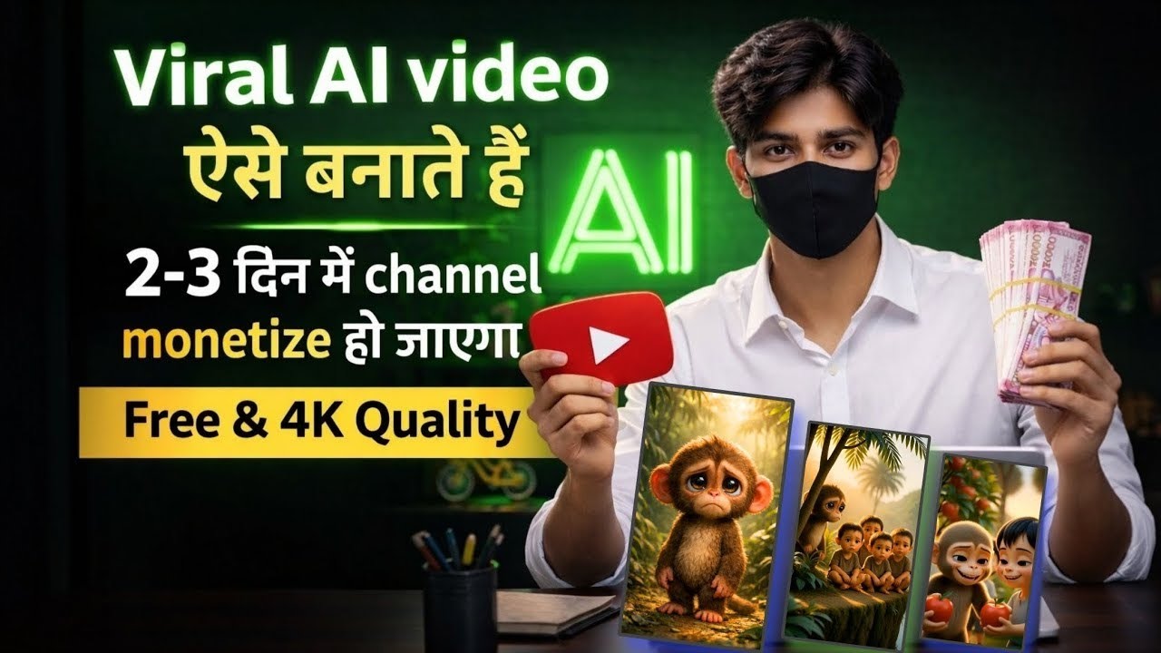 AI Se Video Kaise Banaye Free | Viral AI Video kese Banaye 2026 