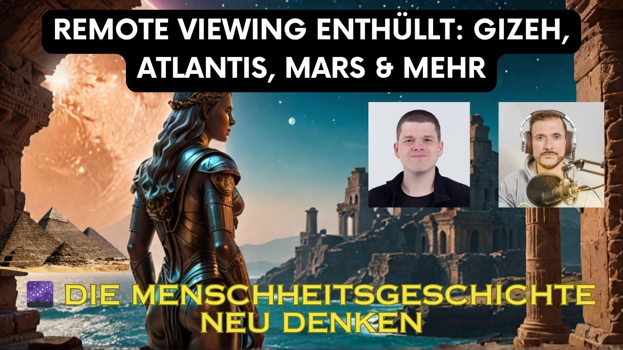 #43 Atlantis, Gizeh, Mars – Remote Viewer Stefan Franke über die geheime Geschichte der Menschheit