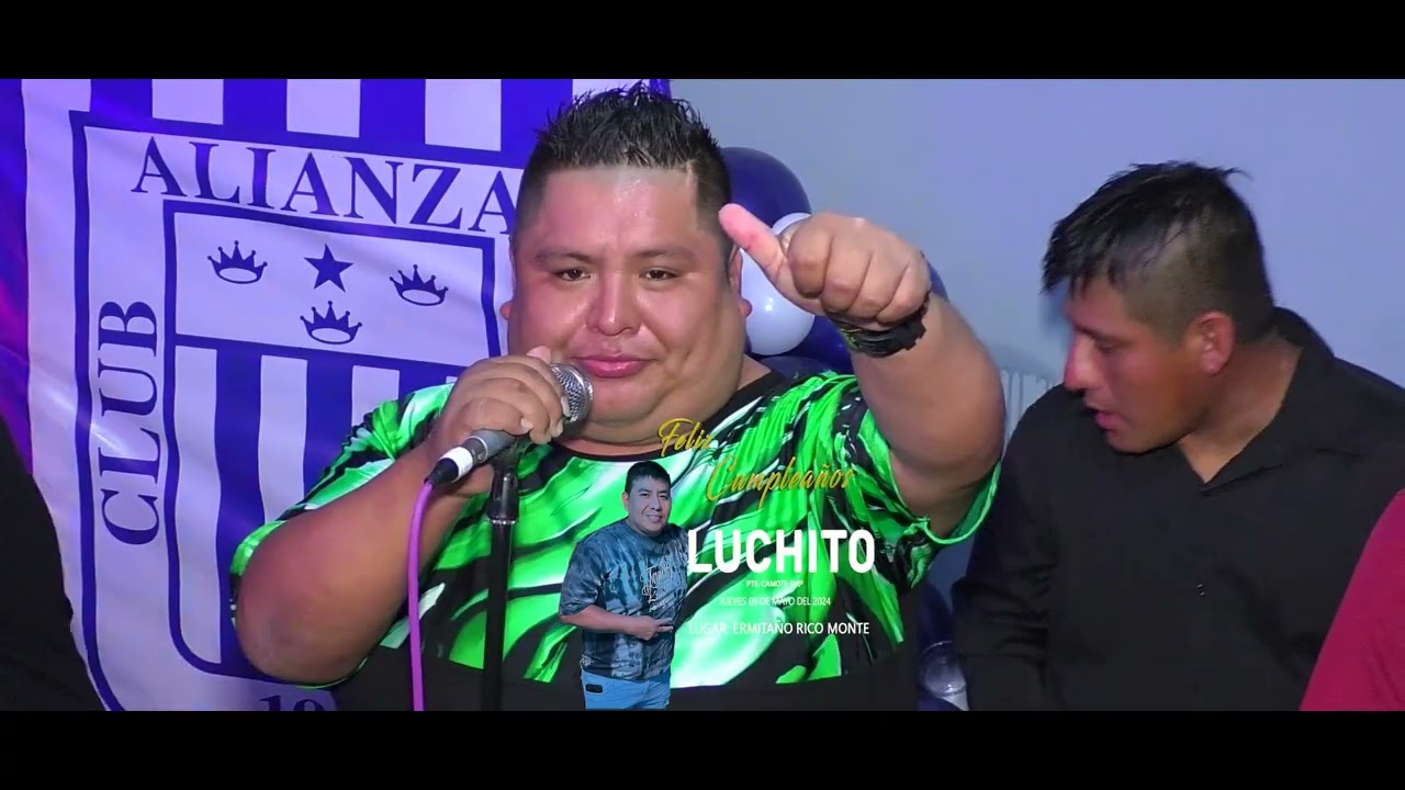 MIX NOCHE - MIGUELON & LAS VOCES DE LA CUMBIA - FELIZ CUMPLEA&Ntilde;OS LUCHITO DE PUENTE CAMOTE .