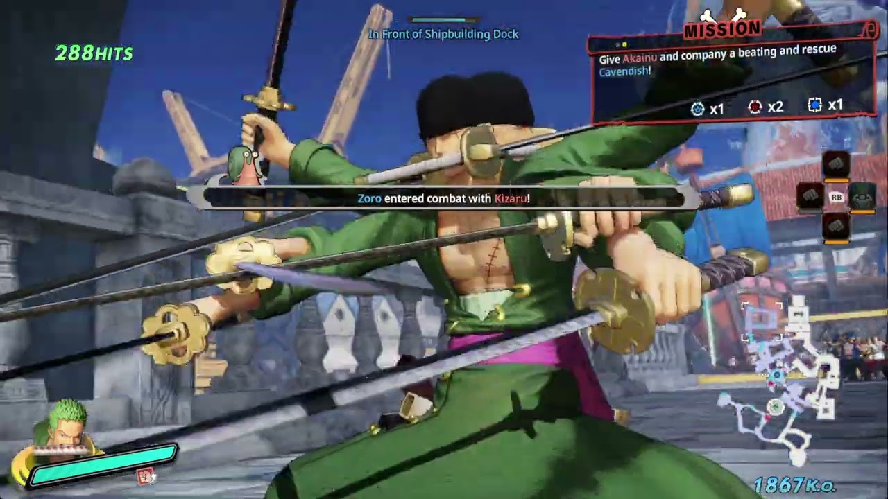 One Piece Pirate Warriors 4 – Roronoa Zoro | Santoryu Mengamuk di Medan Perang!