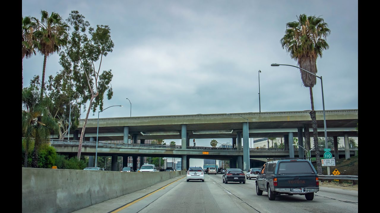 15-23 Los Angeles #7 of 12: Retro Trippy Drive on The 110