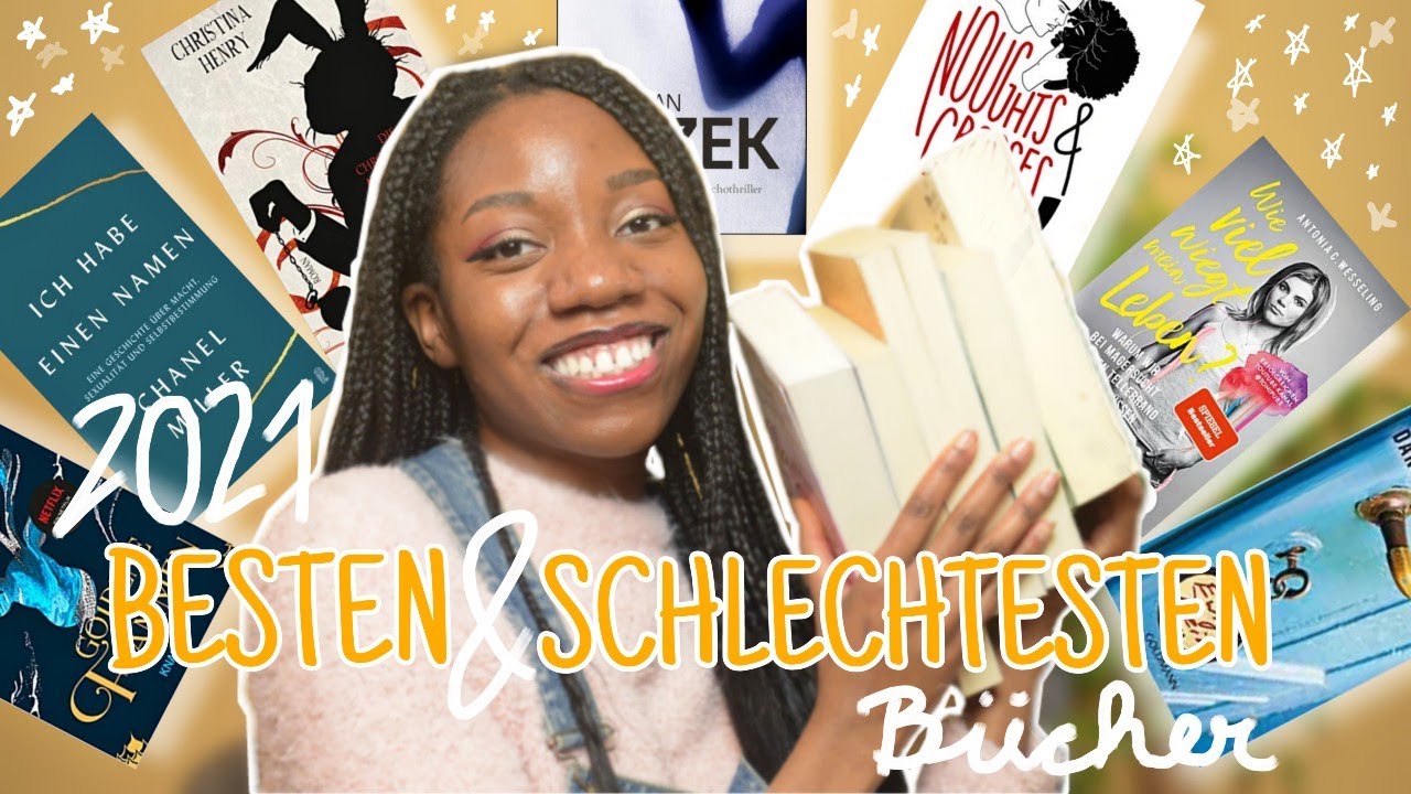 Die BESTEN und SCHLECHTESTEN Bücher 2021 | Alle Bücher, die ich gelesen habe // Jahresrückblick Nafi