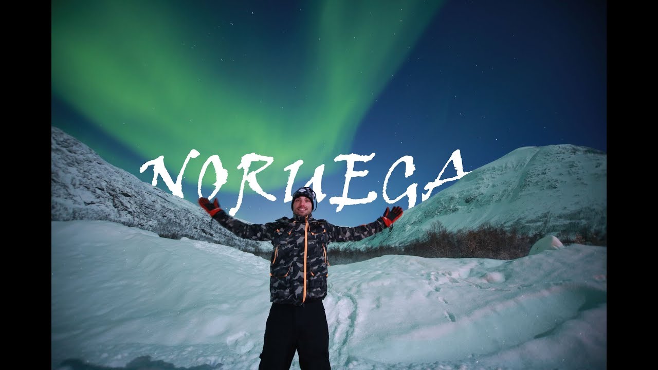 Noruega 4k aurora boreal (gopro 6 y mavic pro)