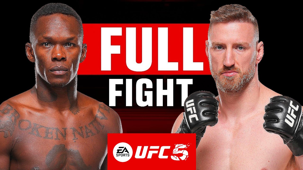 UFC 327: Israel Adesanya vs Joe Pyfer Full Fight