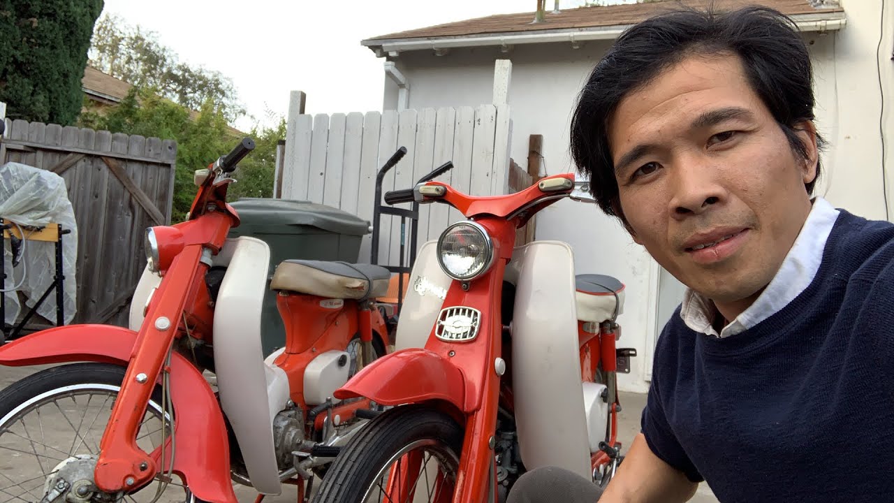 Super Cub Honda C100 Siêu Hiếm 60 nam Gần Như Hoàn Hảo .
