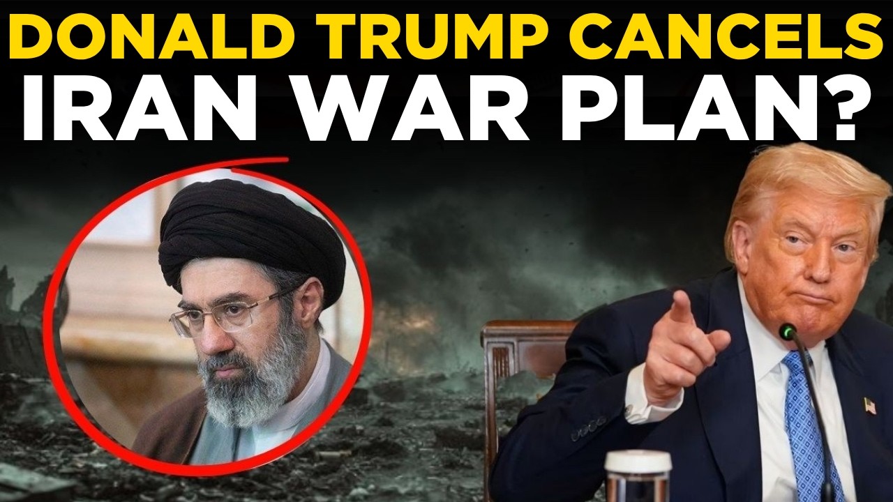 TRUMP LIVE | Trump&rsquo;s Iran War Plan CANCELLED? New Decision Raises Major Questions