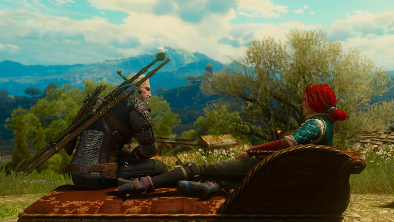 The Witcher 3 Blood And Wine Triss Ending Be It Ever So Humble Por Muy Humilde Que Sea HD Español