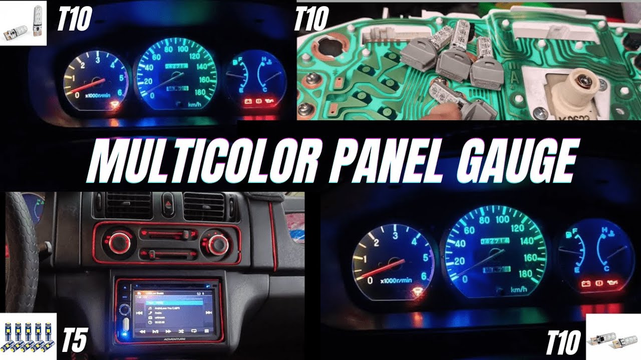 MITSUBISHI ADVENTURE MULTICOLOR DASHBOARD  PANEL GAUGE