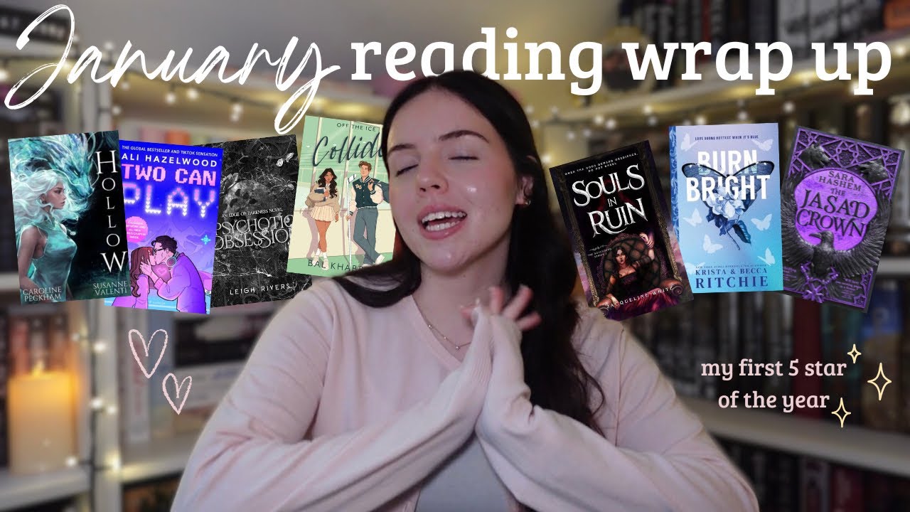 The 14 books I read in January 📖✨ January reading wrap up