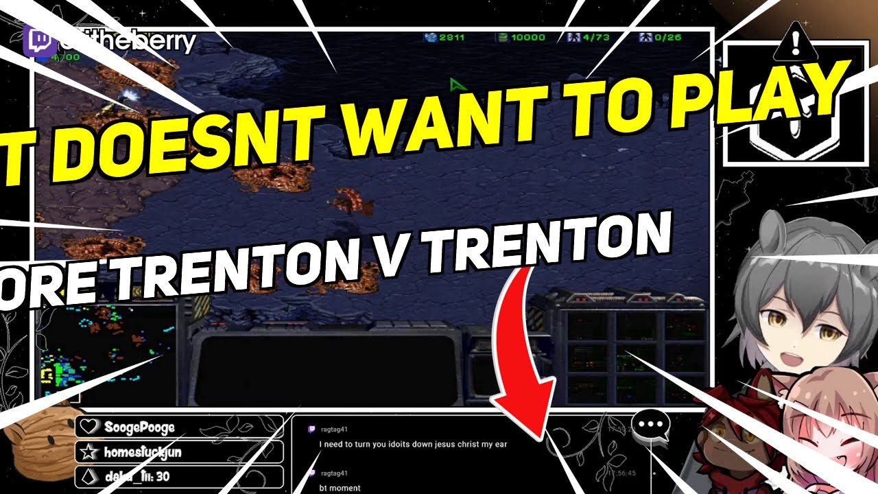 RT DOESNT WANT TO PLAY MORE TRENTON V TRENTON | Daily Brood War Plays