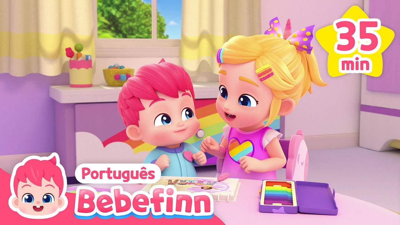 Skidamarink! Te AMO Tanto! | + Completo | Música infantil | Bebefinn em Português - Canções Infantis