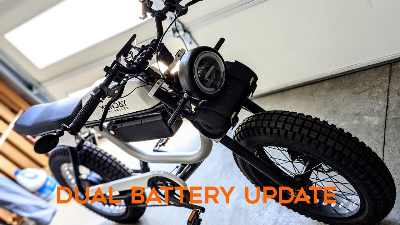 Monday Motorbikes Anza Dual Battery Update (52v 25ah, 35 amp controller)