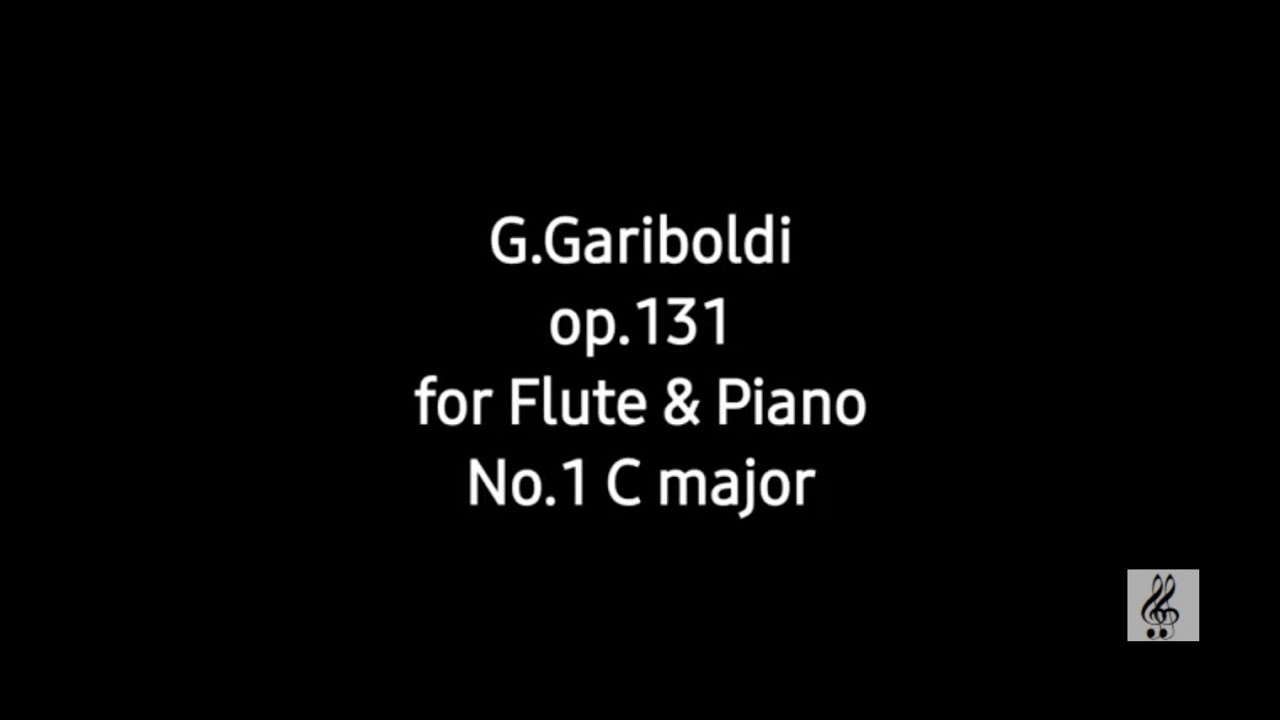 G.Gariboldi op.131 - No.1 C major accompaniment