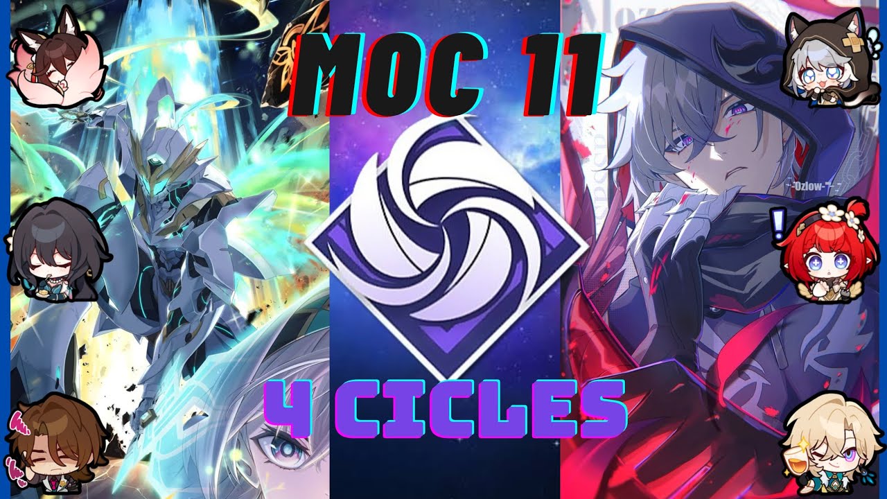 Firefly & moze main dps memory of chaos 11 run - hsr 3.3