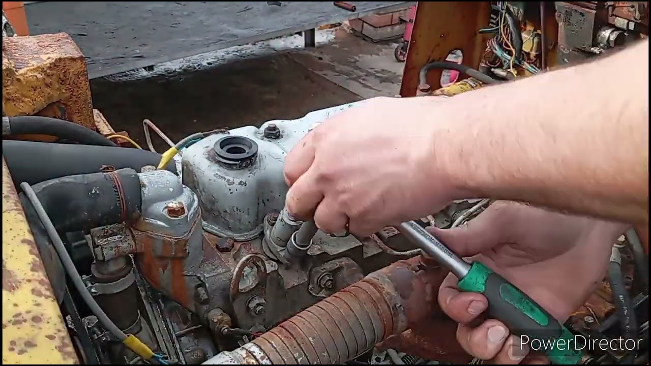 Вилочный погрузчик Balkancar dv1621 Восстановление Часть 1