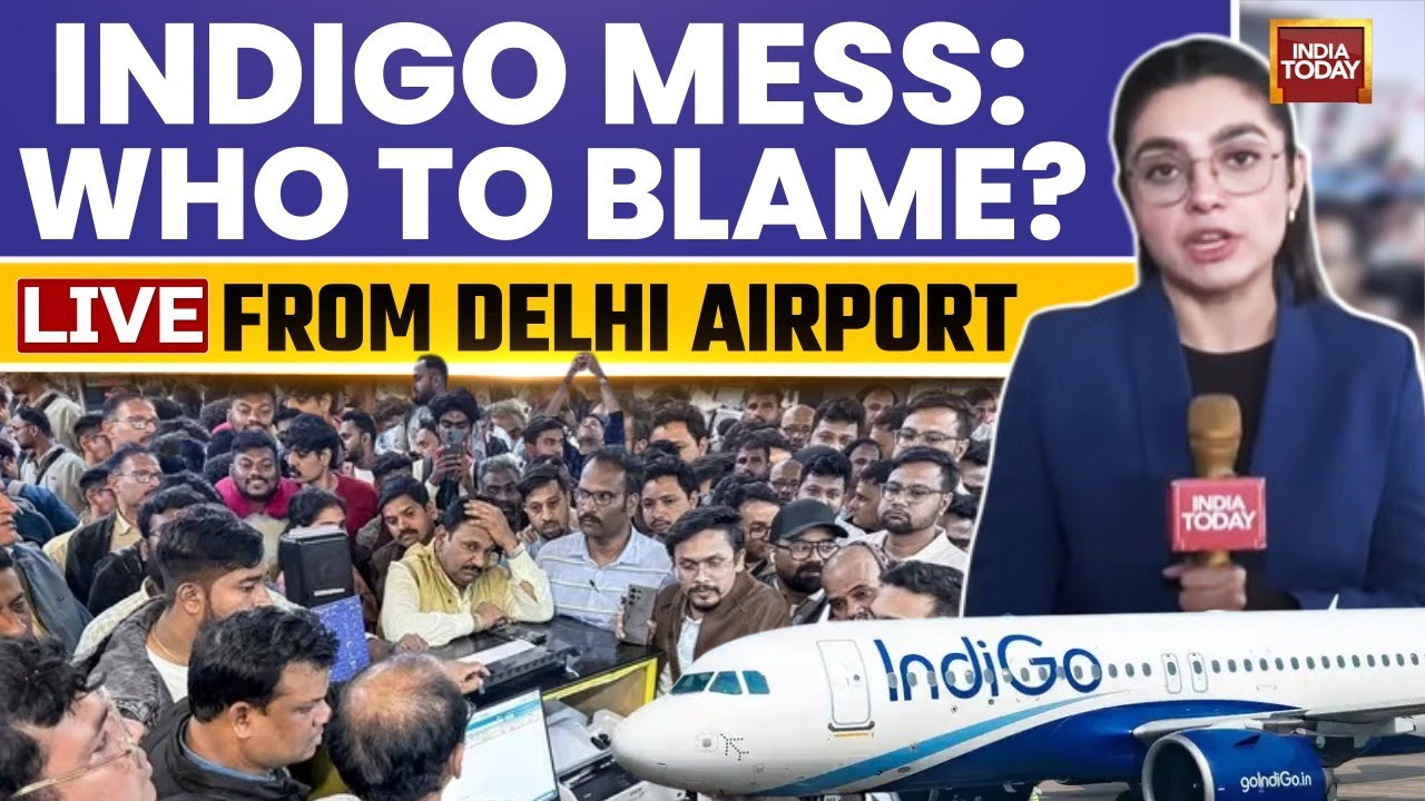 Indigo Flight Cancellation News LIVE | Delhi Airport LIVE Report | Indigo Flight Delay News LIVE