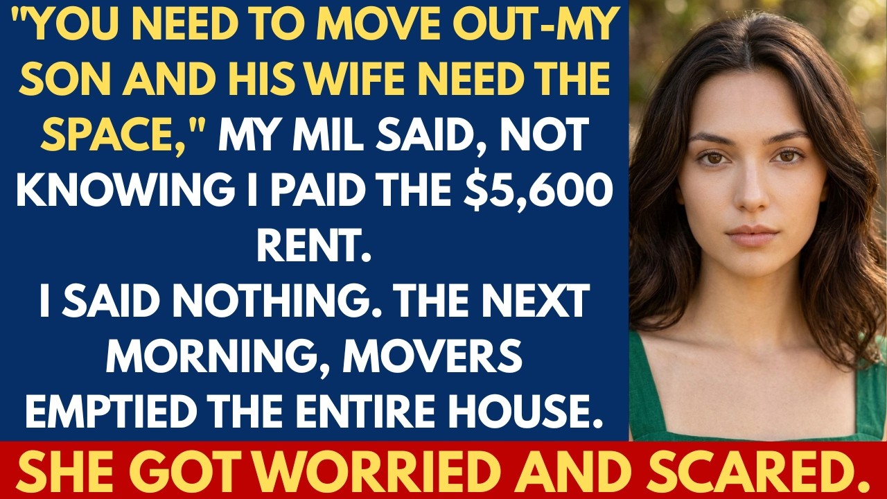 My MIL Kicked Me Out So Her Son Could Have The Room—She Had No Idea I Paid The $5,600 Rent Myself