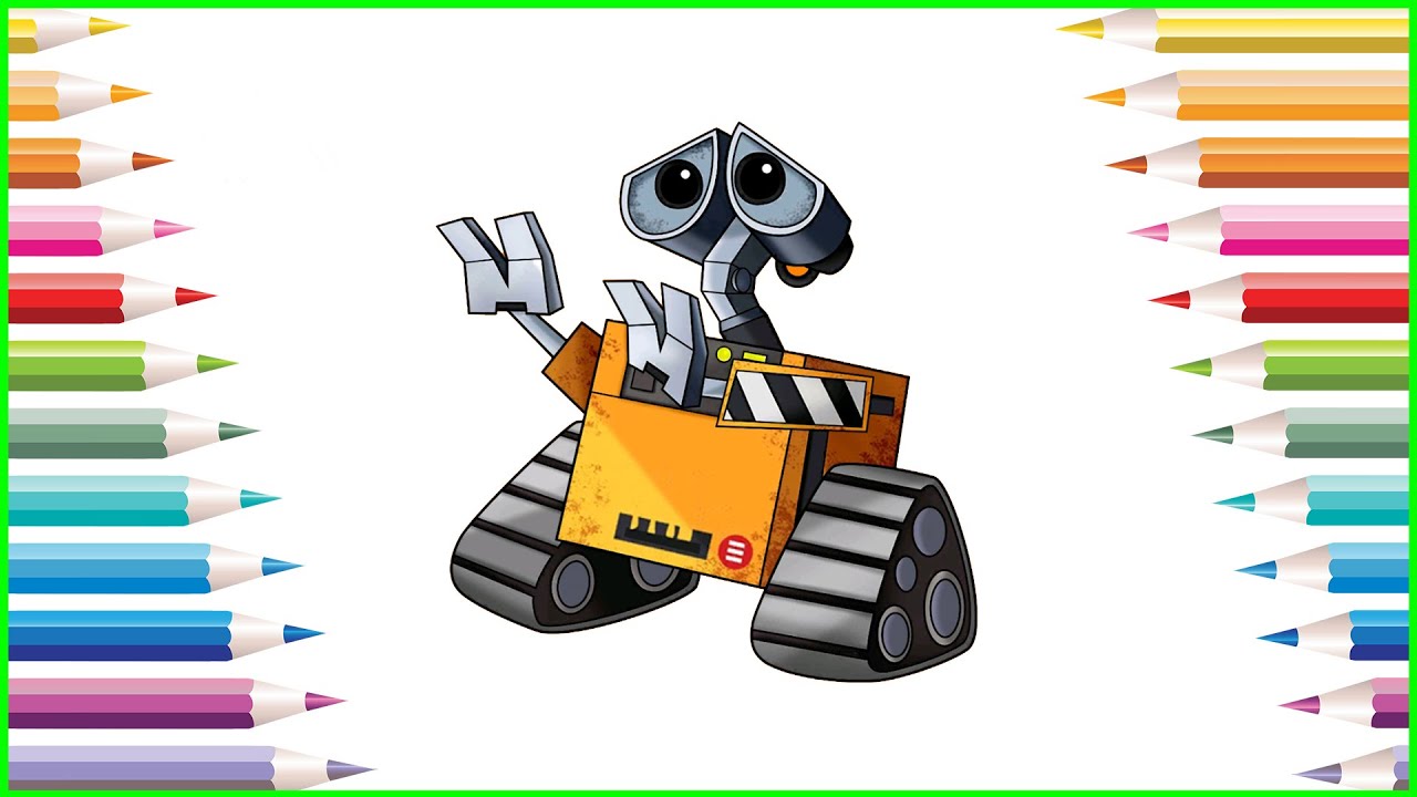 Coloring WALL-E - Disney