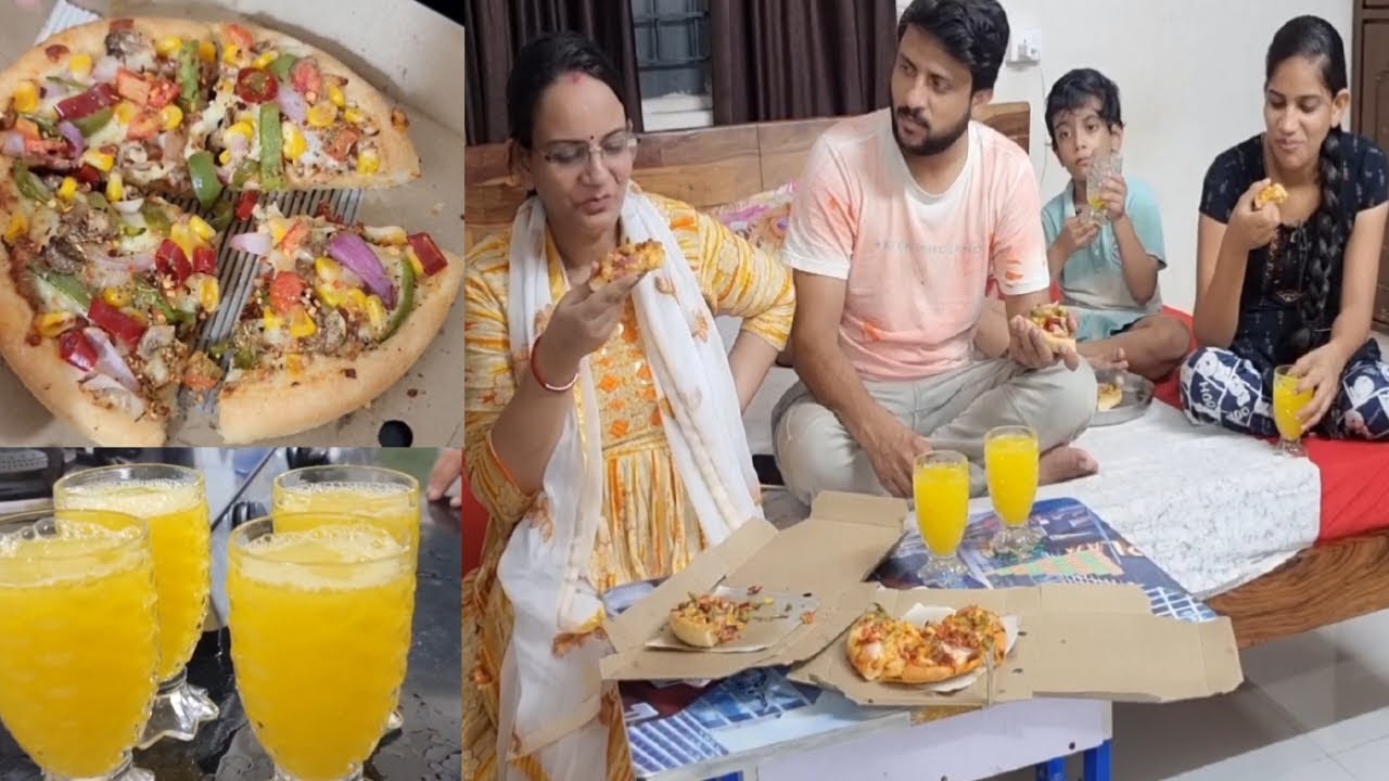 Aaj Nandini Se Kiya Vada Pura😍 Kiya Kis Khusi Me Ho Rahi Hai Pizza Party🤗