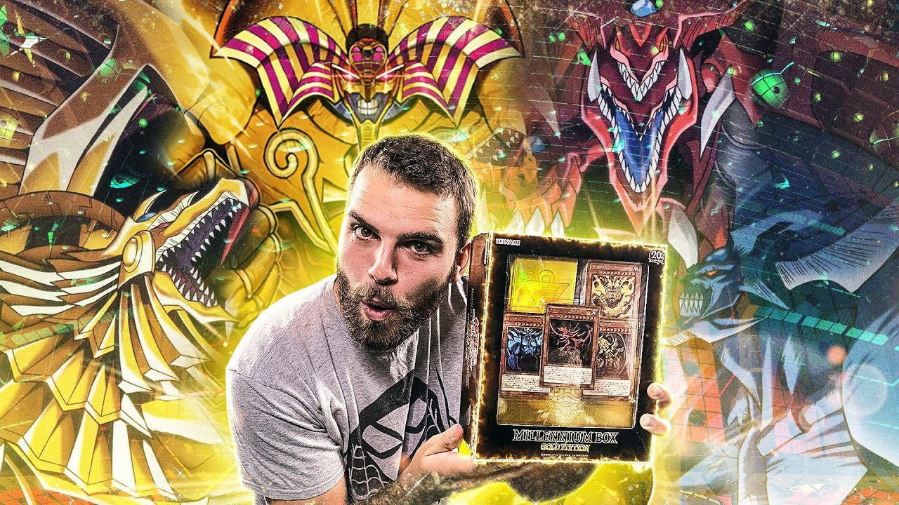 *VERY RARE* YuGiOh Millennium Box GOLD Edition Opening | GOD CARDS & EXODIA!? OH BABY!!