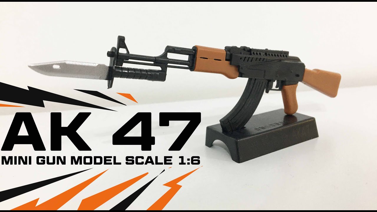 Pubg - 4D the Gun Model 1:6  Ak 47