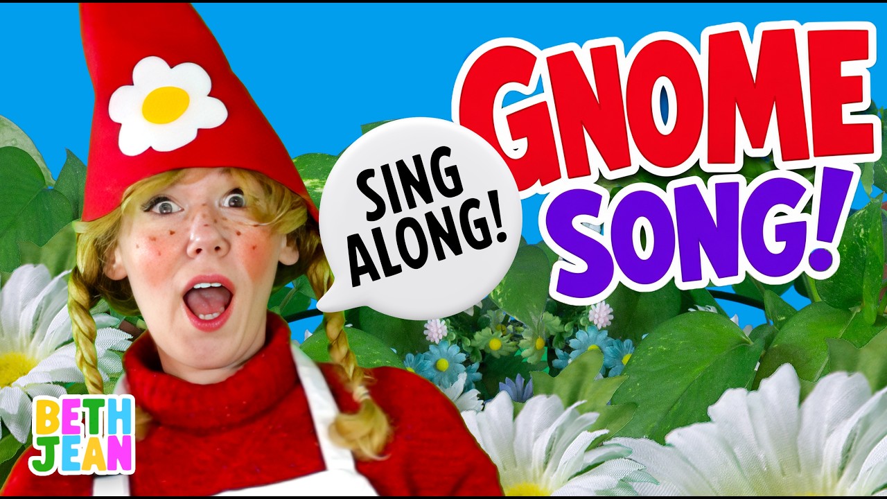 The Garden Gnome Song - Sing-Along! I Songs for Children