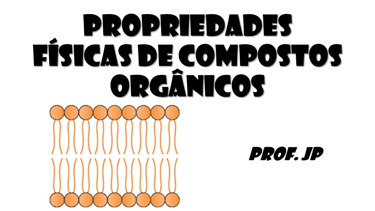 Química Orgânica - Propriedades físicas de compostos orgânicos
