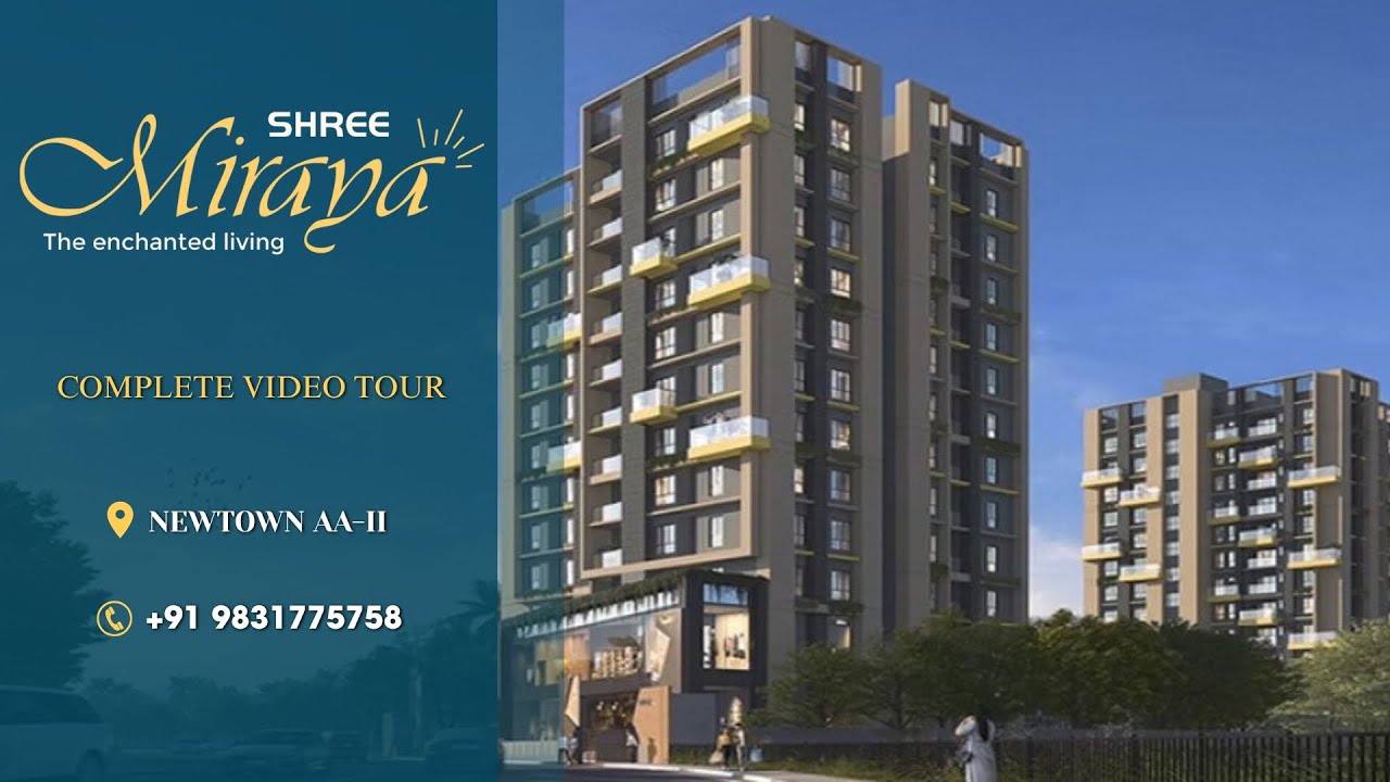 Shree Miraya Newtown &ndash; 3/4 BHK  Starting ₹94L | RERA Approved