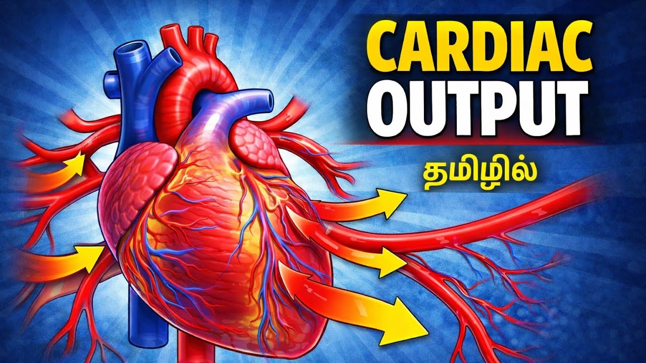 Cardiac Output simply explained in tamil | MED TAMIL