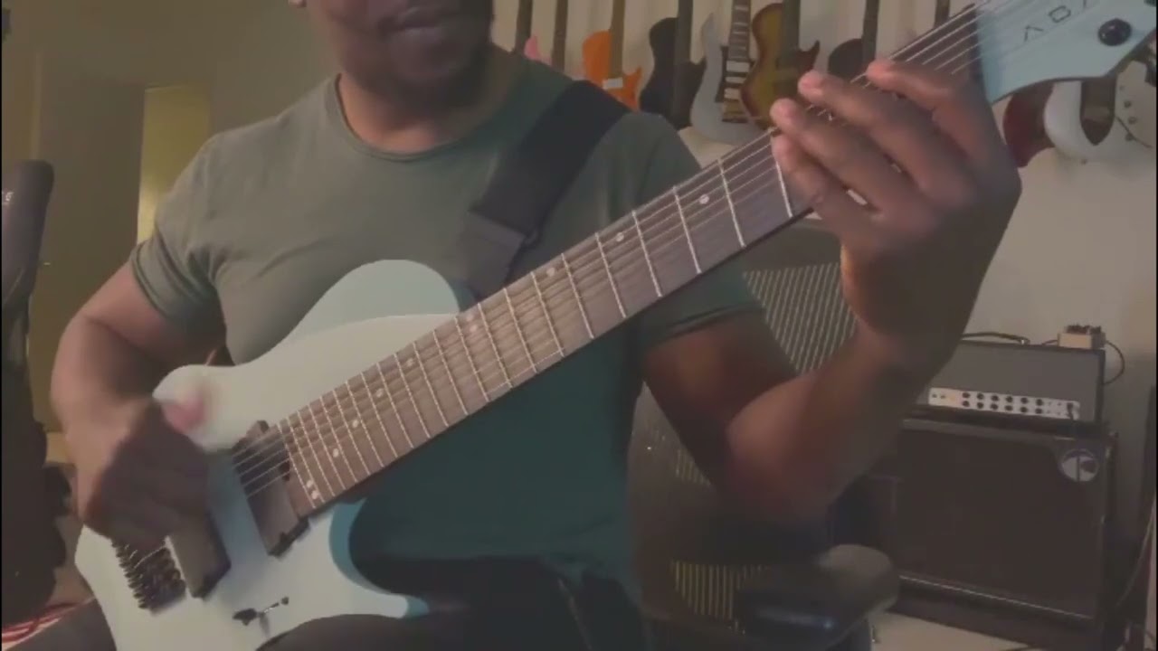 Tosin Abasi - Guitar Practice - Instagram Compilation pt. IV