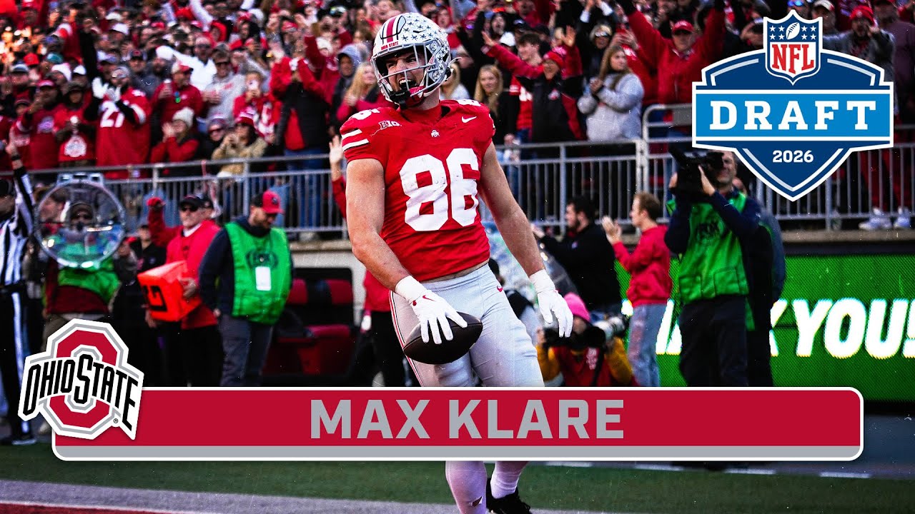 2026 NFL DRAFT HIGHLIGHTS: TE Max Klare | Ohio State Football