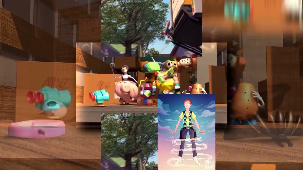 (REQUESTED) (YTPMV) Toy Story | Escaping Scud And The Moving Truck Scene Scan