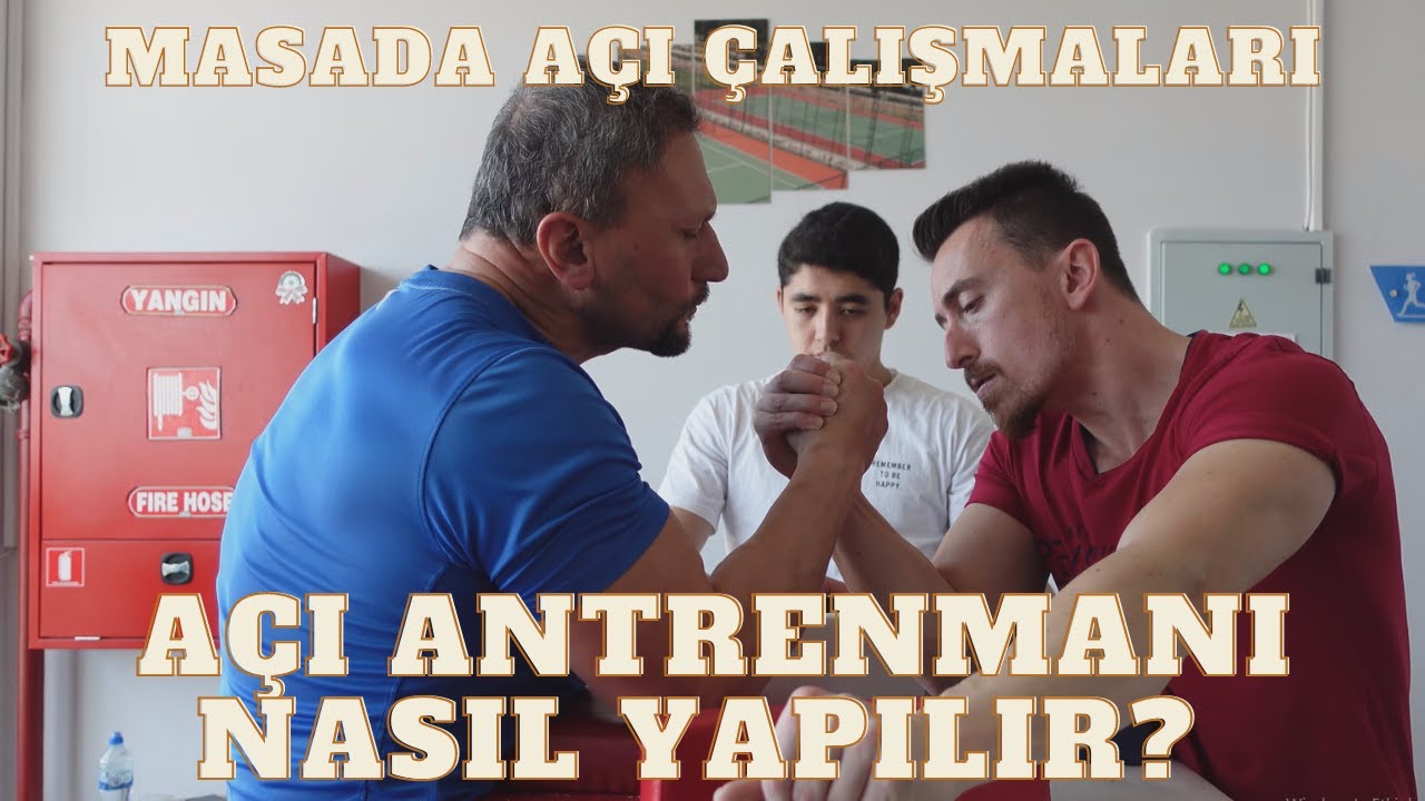 AÇILARI KUVVETLENDİRELİM - AÇI ÇALIŞMASI MASA İDMANI #9