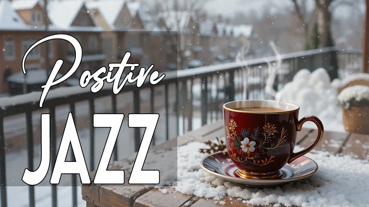 Positive Mood Jazz ☕ Cozy Winter Coffee Jazz Music and Sweet Bossa Nova Piano for Energy the day🎶