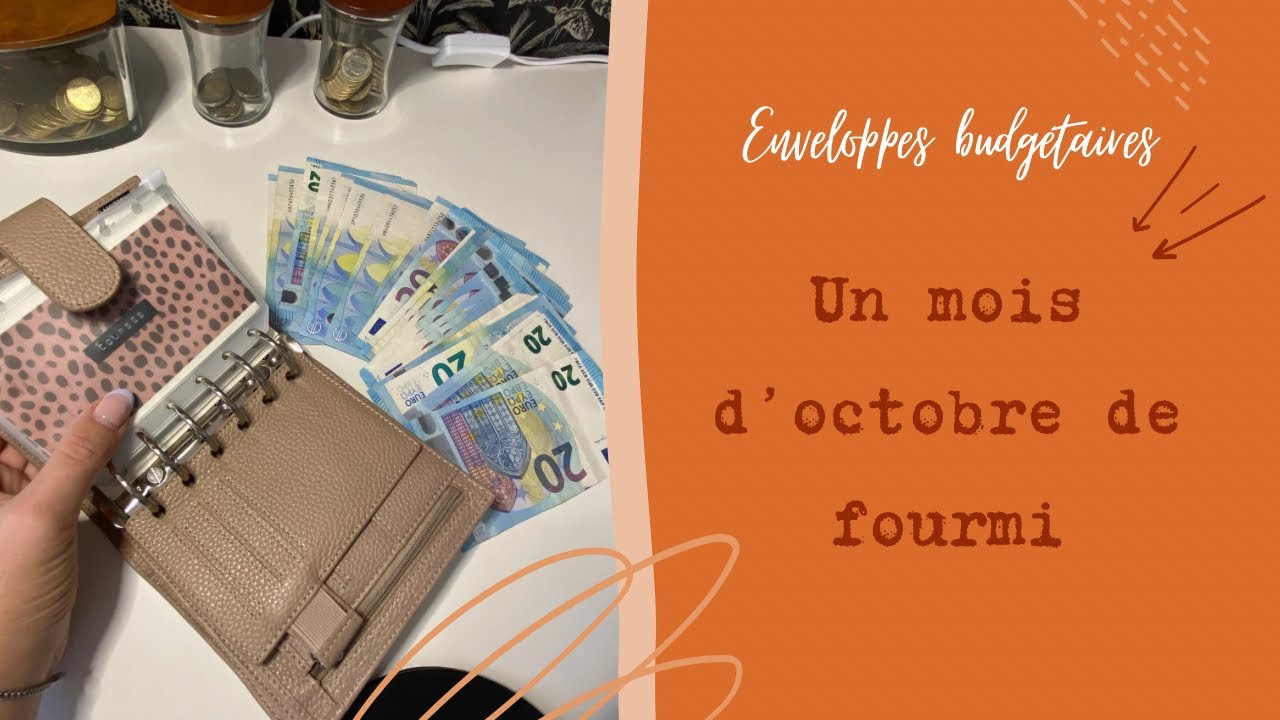 REMPLISSAGE OCTOBRE 2023 : 890 € pour 4 semaines // Famille de 4 // Enveloppes budgétaires