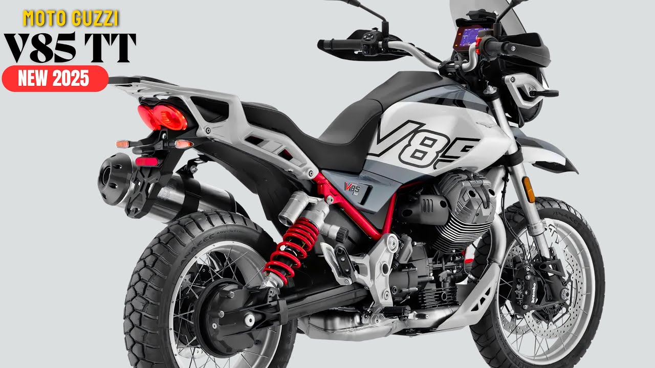 NEW 2025 MOTO GUZZI V85TT | Has many advantages ranging from design, performance and power