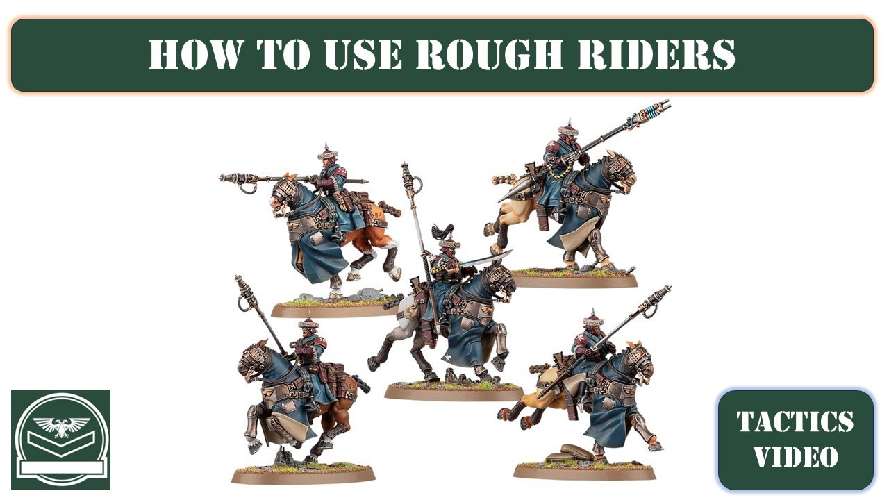 How to use Attilan Rough Riders on the tabletop | Astra Militarum tactics | Warhammer 40000