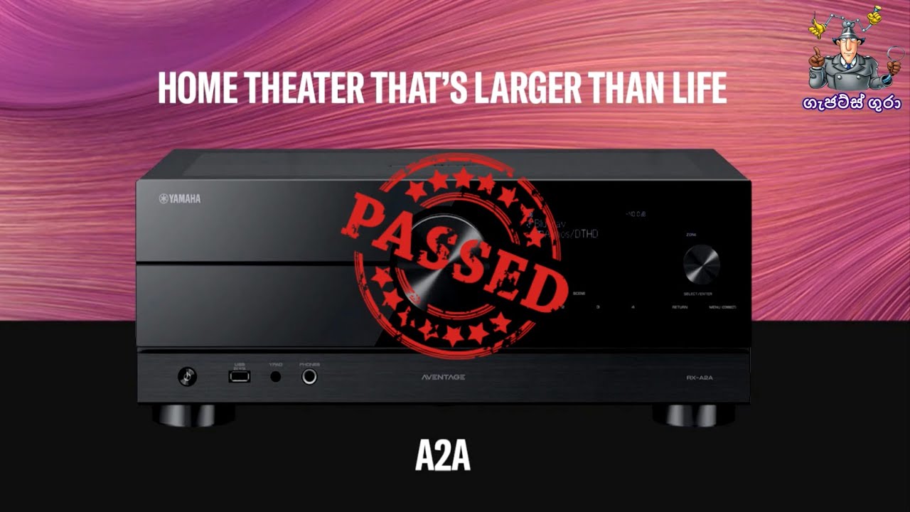 Yamaha RX-A2A AVENTAGE 7.2-channel AV Receiver with 8K HDMI and MusicCast
