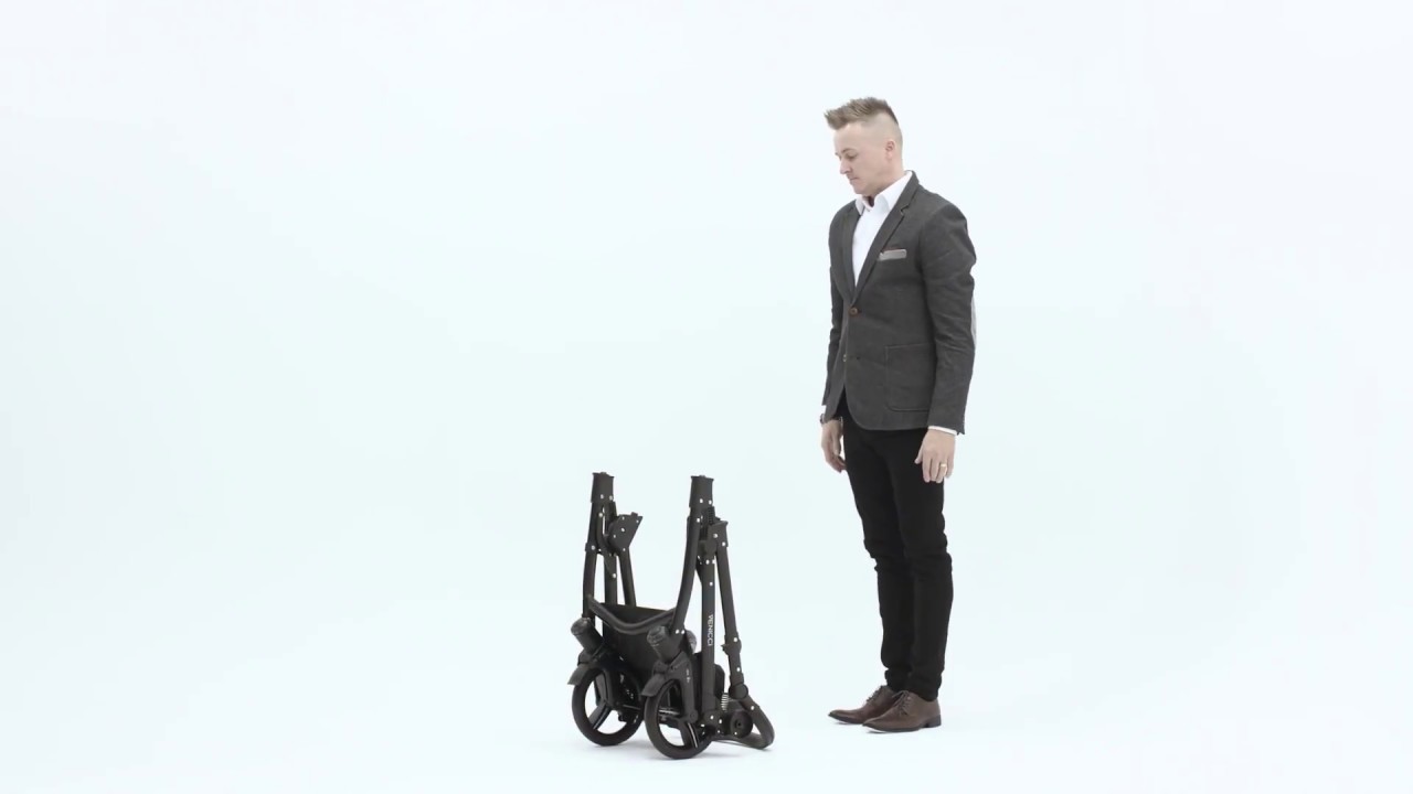 Venicci Soft Stroller (Denim Grey/Black Frame) | SupremeStroller.com