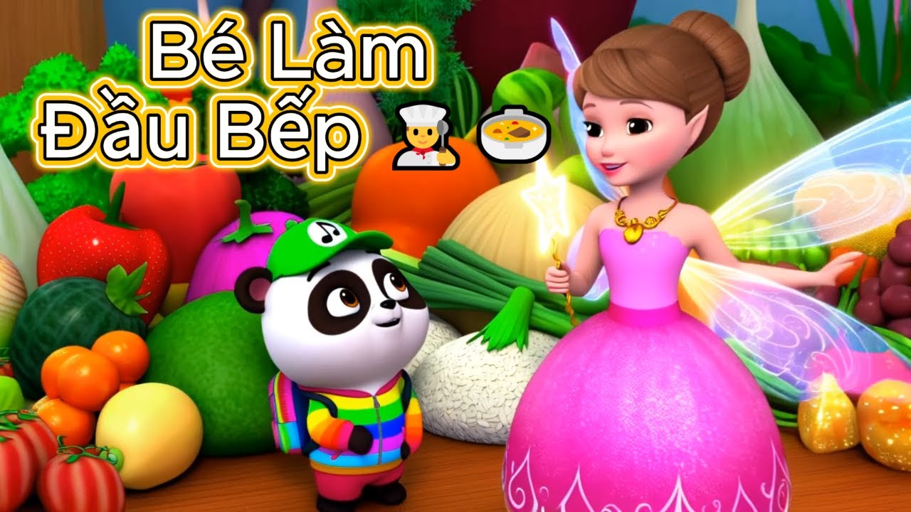 Bé Làm Đầu Bếp 👨‍🍳🍲 | Chef CoCo & MeLoDy | Nhạc Thiếu Nhi