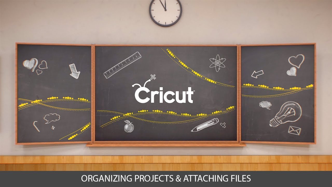 Cricut Classroom — организация проектов и прикрепление файлов