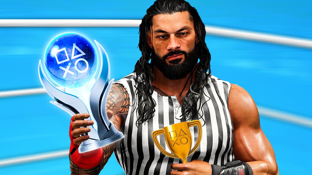 WWE 2K24 PLATINUM Trophy Hunt Is Fun…