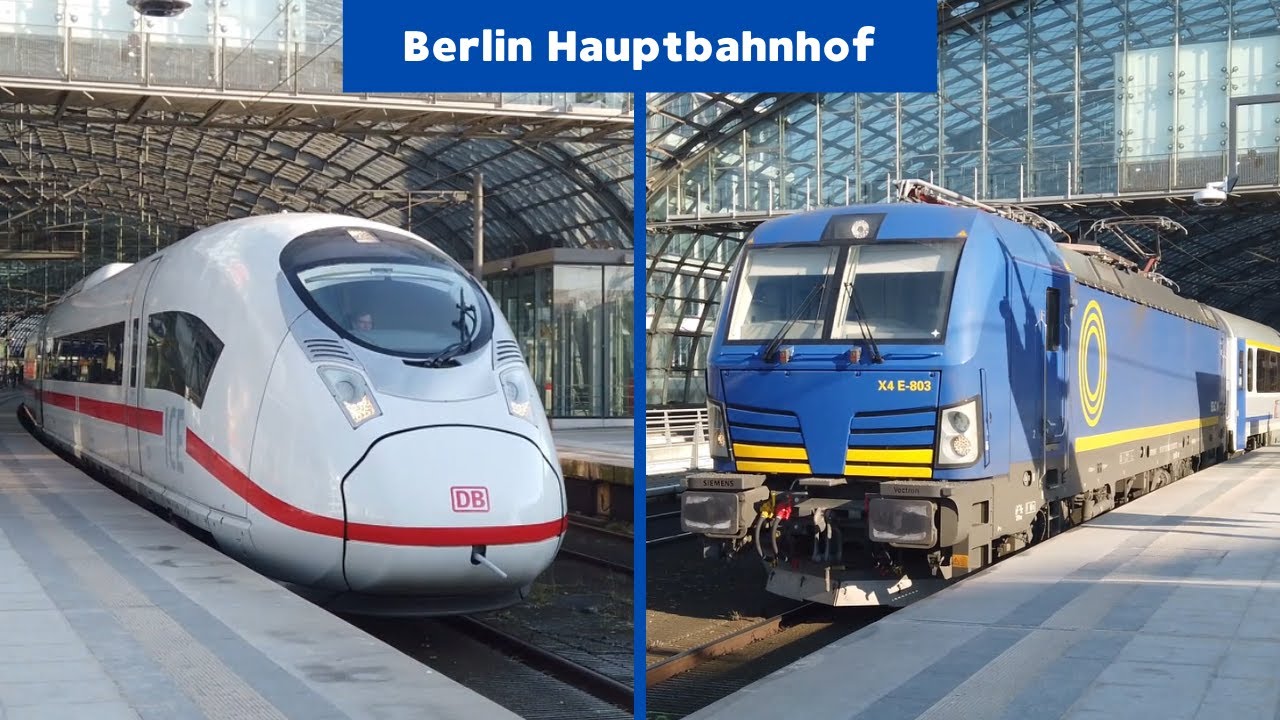 Züge in Berlin Hbf | Februar 2025 [Trainspotting]