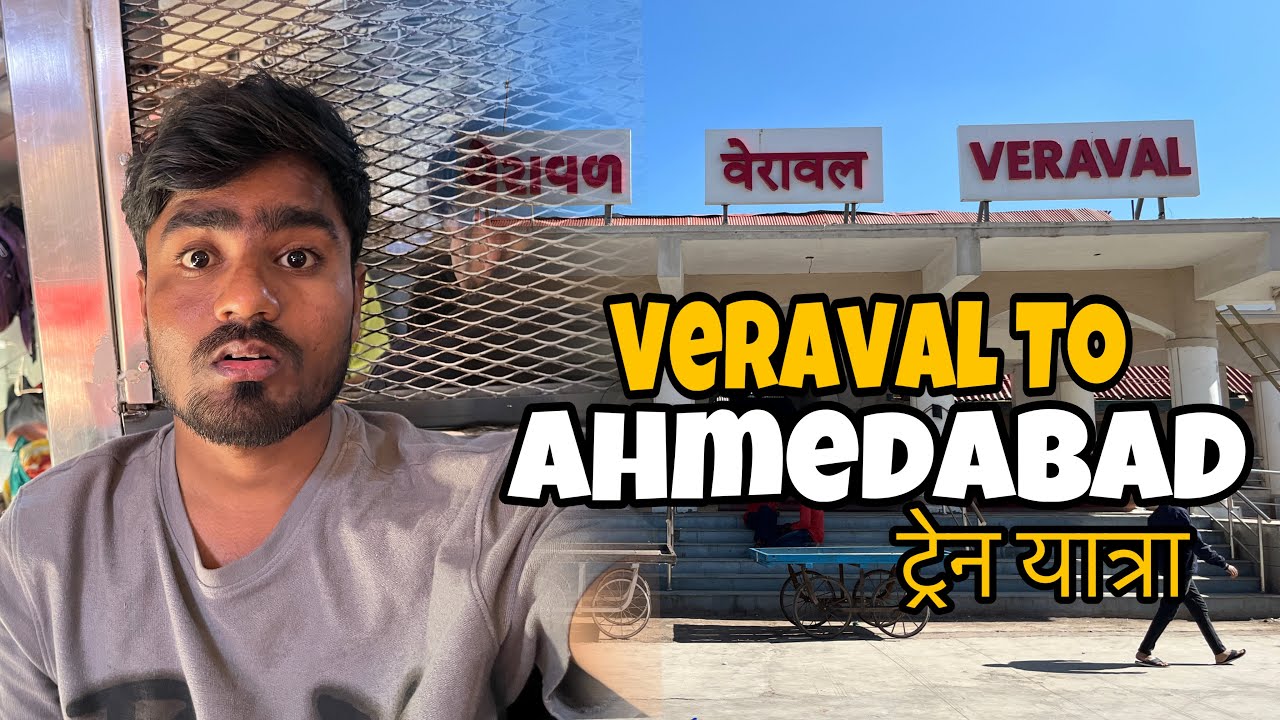 Somnath to Ahmedabad Train Journey | Indian Railways Travel | Ticket Seet Journey Experience 🙂