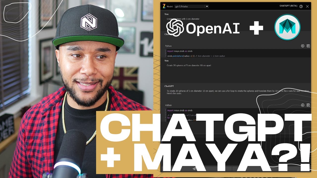 CHATGPT + Maya - Endless Possibilities! 😲Zoo Tools Did it!