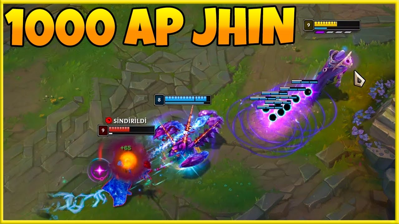 1000 AP JHİN + SKARNER KOMBOSU!! | Valiant - Jhin