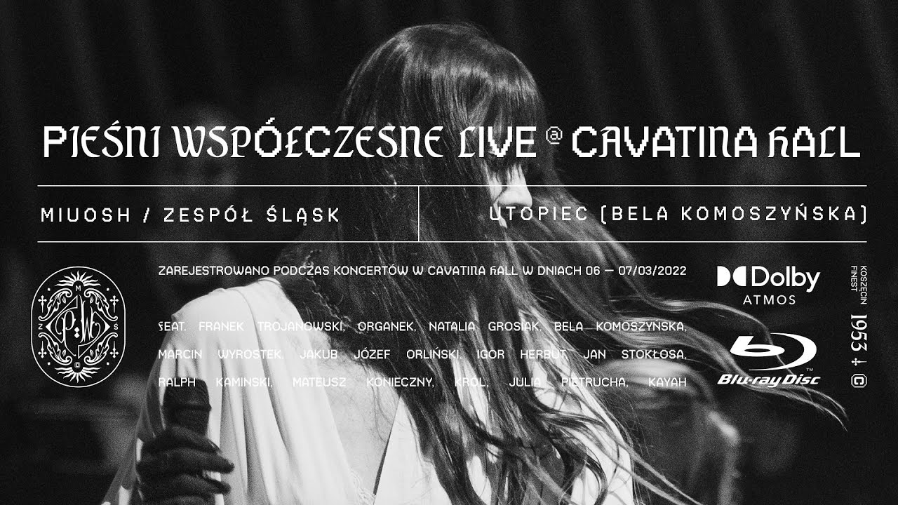 Bela Komoszyńska - Utopiec LIVE (MIUOSH x ZESPÓŁ ŚLĄSK - Pieśni Współczesne live at Cavatina Hall)